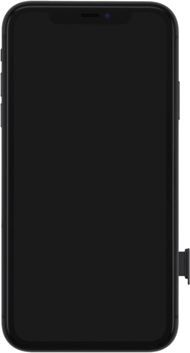 Remove the SIM holder from your phone. Remove the SIM holder from your phone.