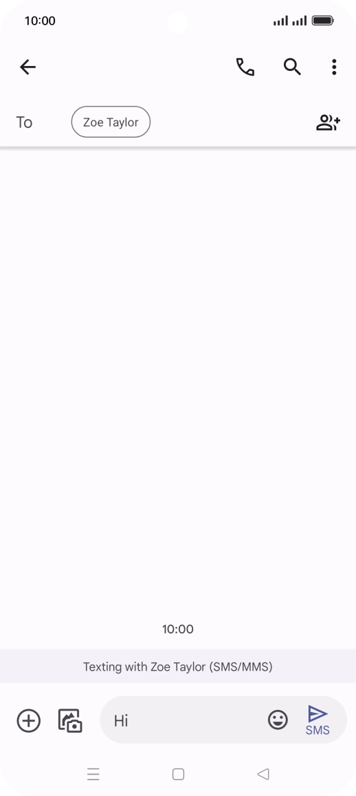 Press the picture icon. Press the picture icon.