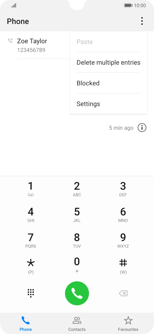 Press Settings. Press Settings.
