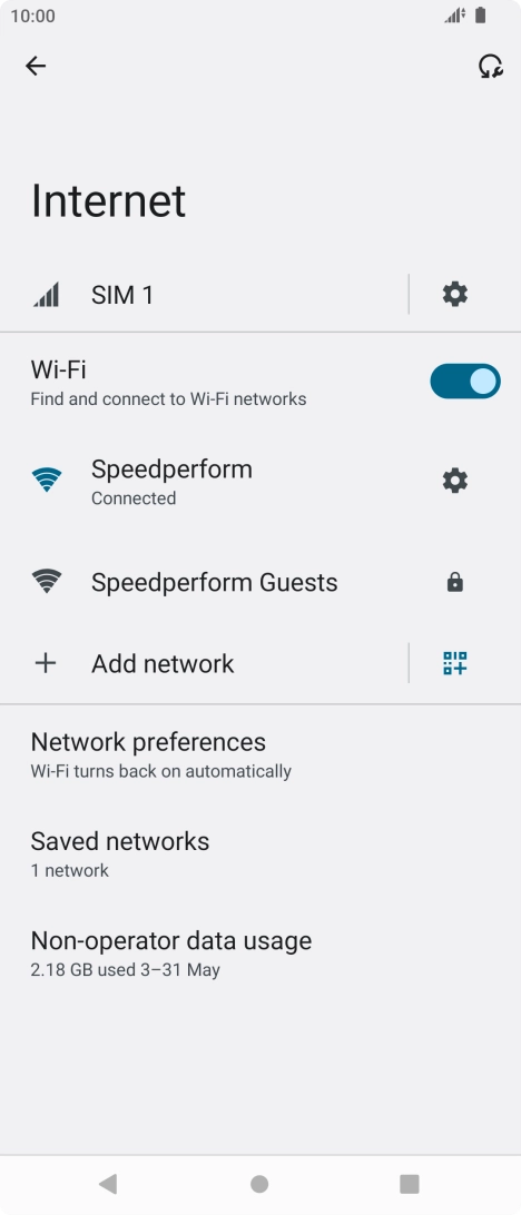 Press the Home key to return to the home screen. Press the Home key to return to the home screen.