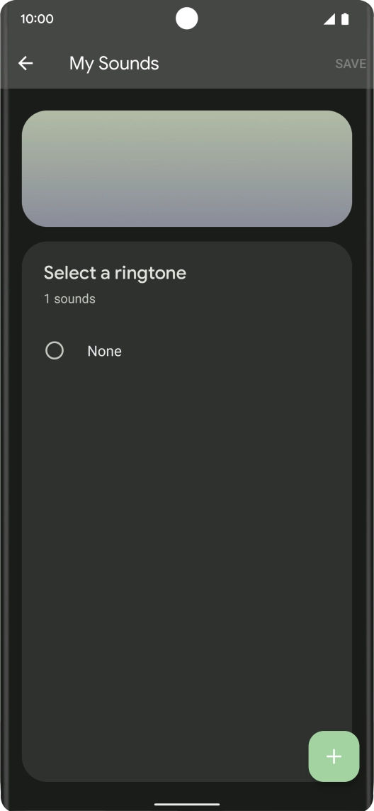 Press the add ring tone icon and go to the required folder. Press the add ring tone icon and go to the required folder.