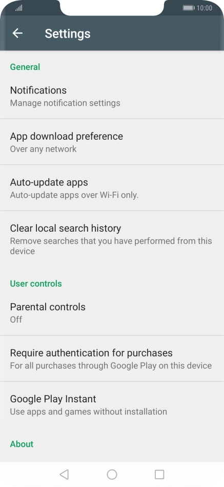 Press Auto-update apps. Press Auto-update apps.