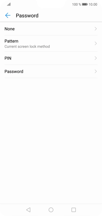Key in the current phone lock code and press None. Key in the current phone lock code and press None.