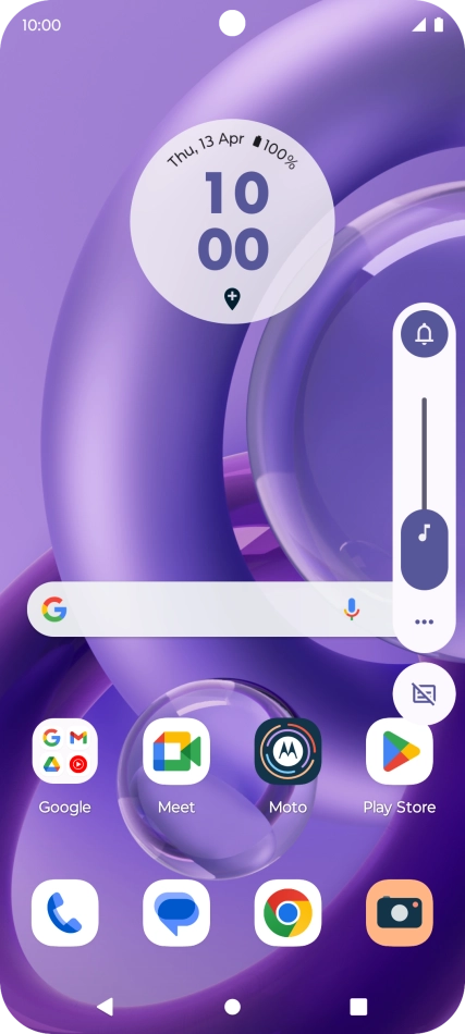 Press the sound mode icon. Press the sound mode icon.