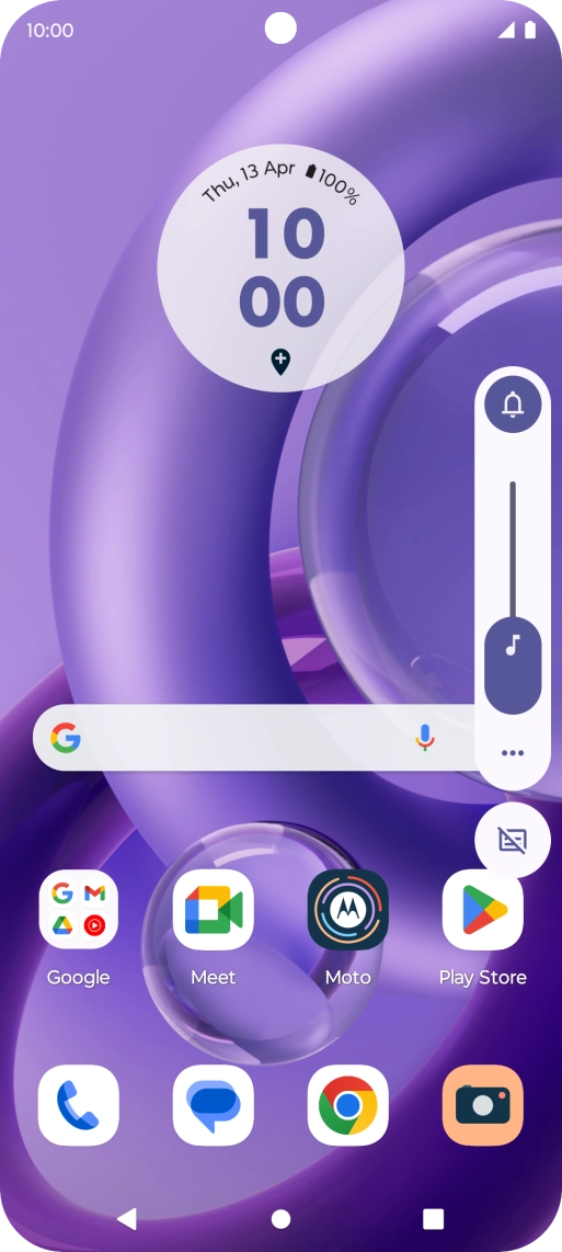 Press the sound mode icon. Press the sound mode icon.
