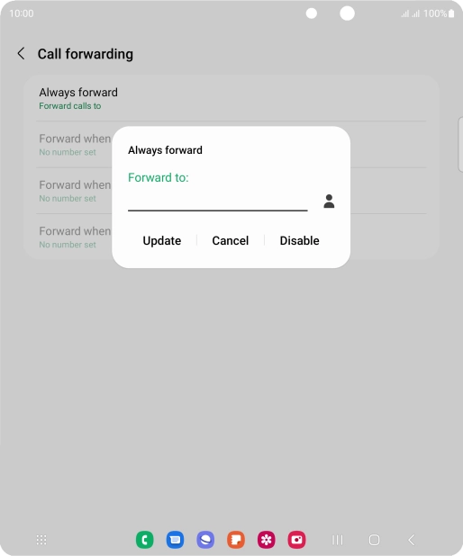 Press Disable. Press Disable.