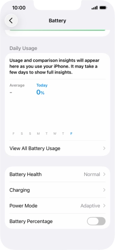 Press Power Mode. Press Power Mode.