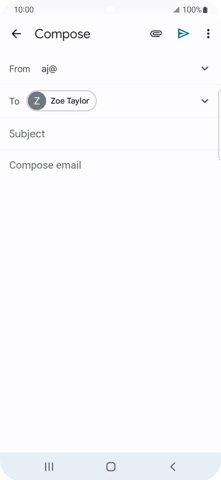 Press Subject and key in the required subject. Press Subject and key in the required subject.