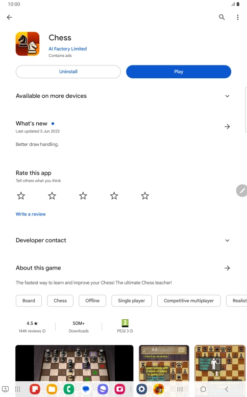 Press Uninstall. Press Uninstall.