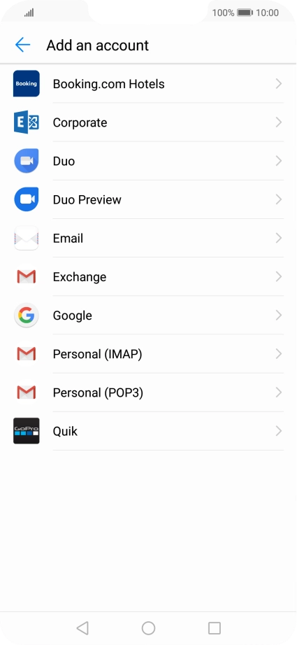 Press Google. Press Google.