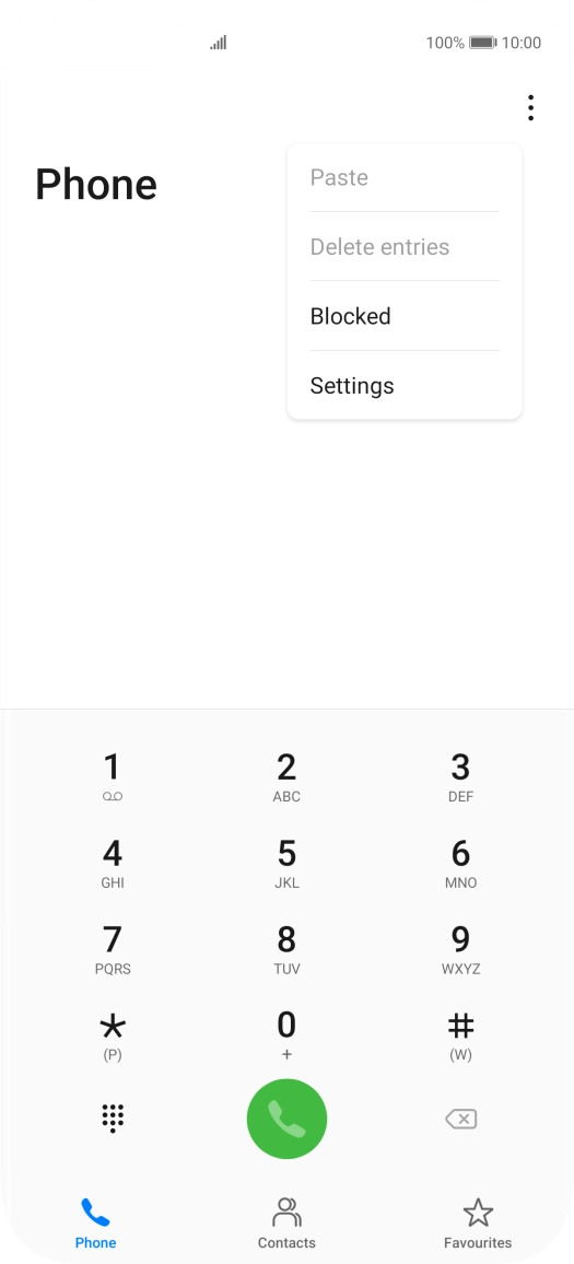 Press Settings. Press Settings.