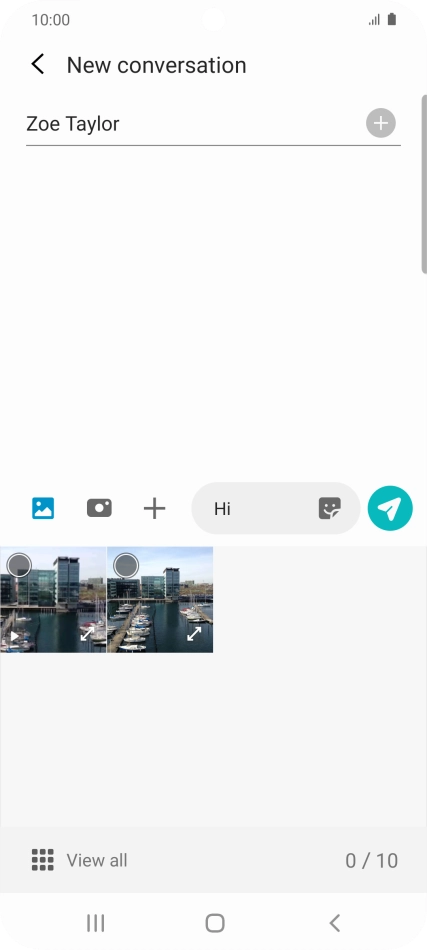 Press View all and go to the required folder. Press View all and go to the required folder.