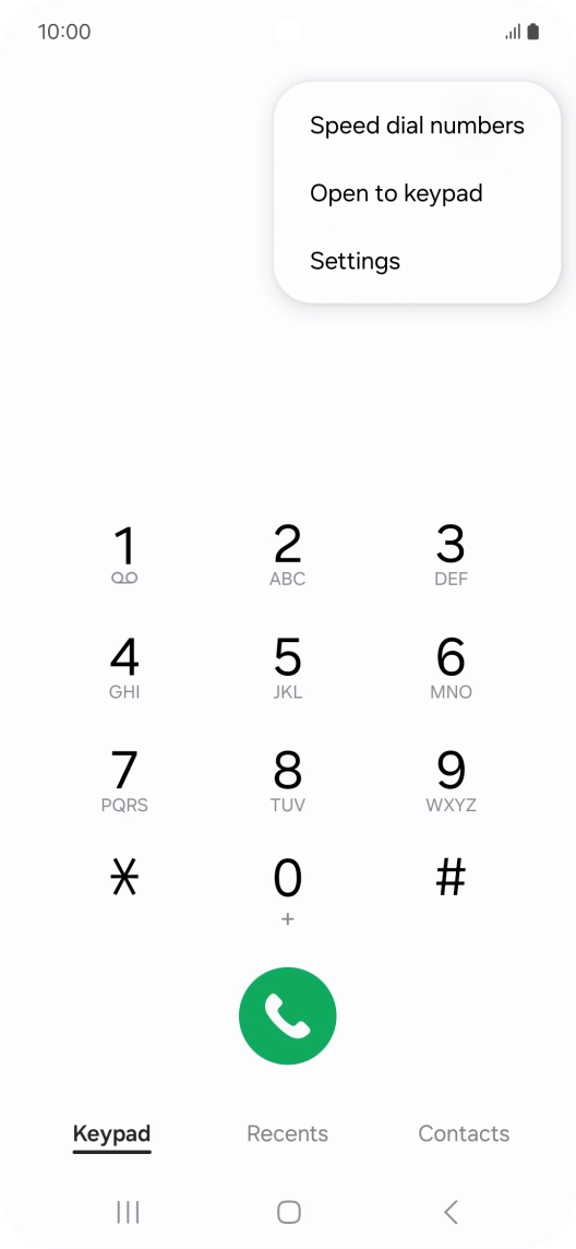 Press Settings. Press Settings.