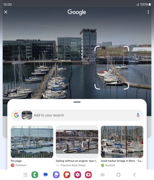 Follow the instructions on the screen to use the search results. Follow the instructions on the screen to use the search results.