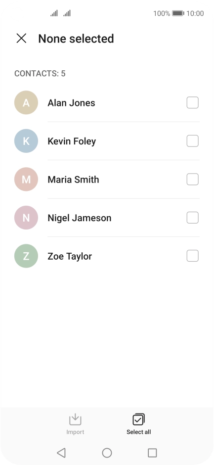 Press Select all. Press Select all.