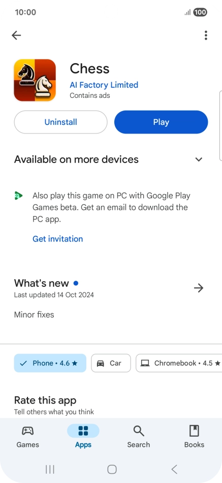 Press Uninstall. Press Uninstall.