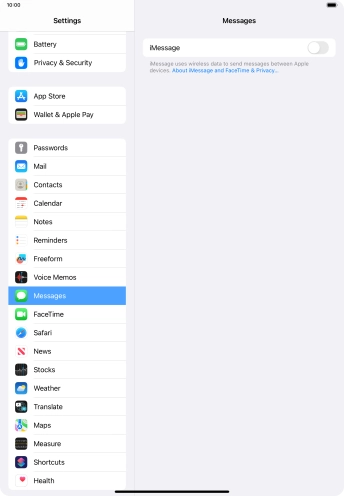 Press the indicator next to Press the indicator next to