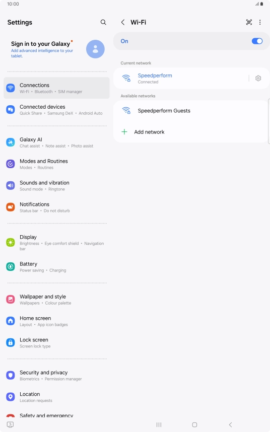 Press the Home key to return to the home screen. Press the Home key to return to the home screen.