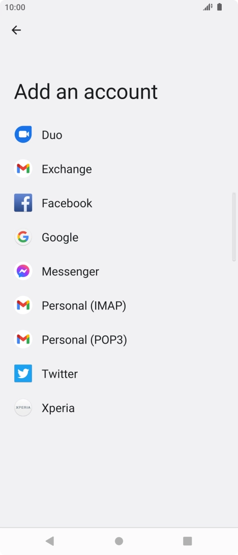Press Google. Press Google.