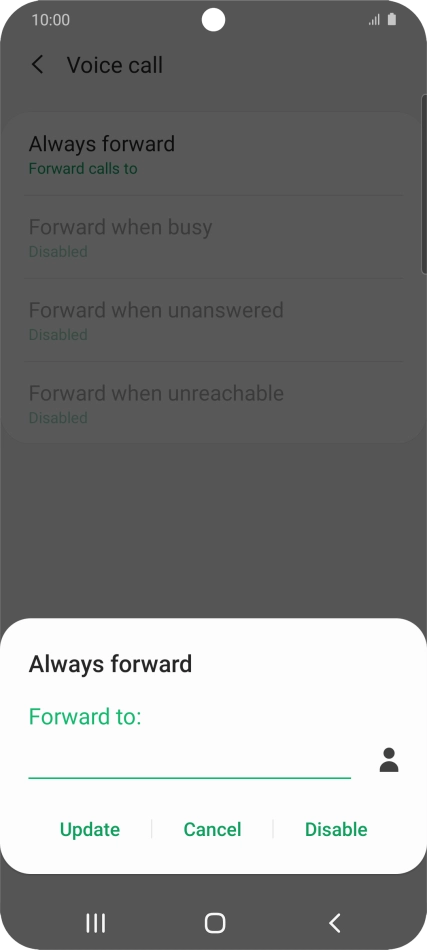 Press Disable. Press Disable.