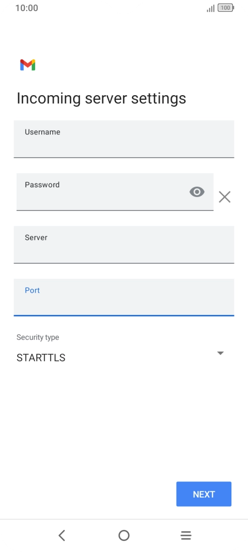 Press the drop down list below Press the drop down list below