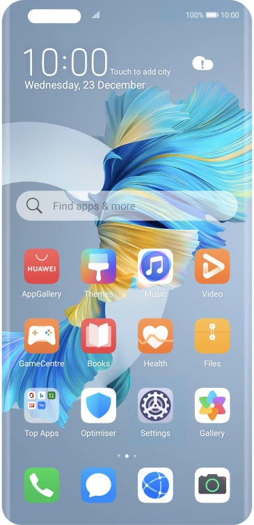 When the phone is turned on, you can always see the battery power level. The larger the coloured section of the battery icon, the more remaining battery power. When the phone is turned on, you can always see the battery power level. The larger the coloured section of the battery icon, the more remaining battery power.