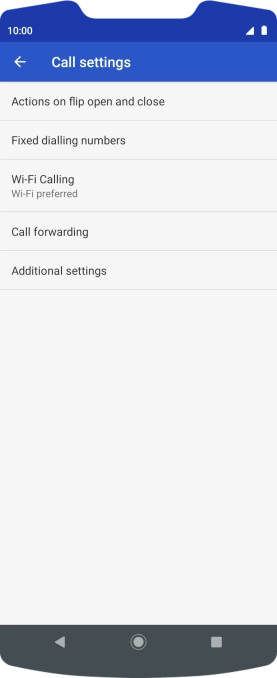Press Wi-Fi calling. Press Wi-Fi calling.