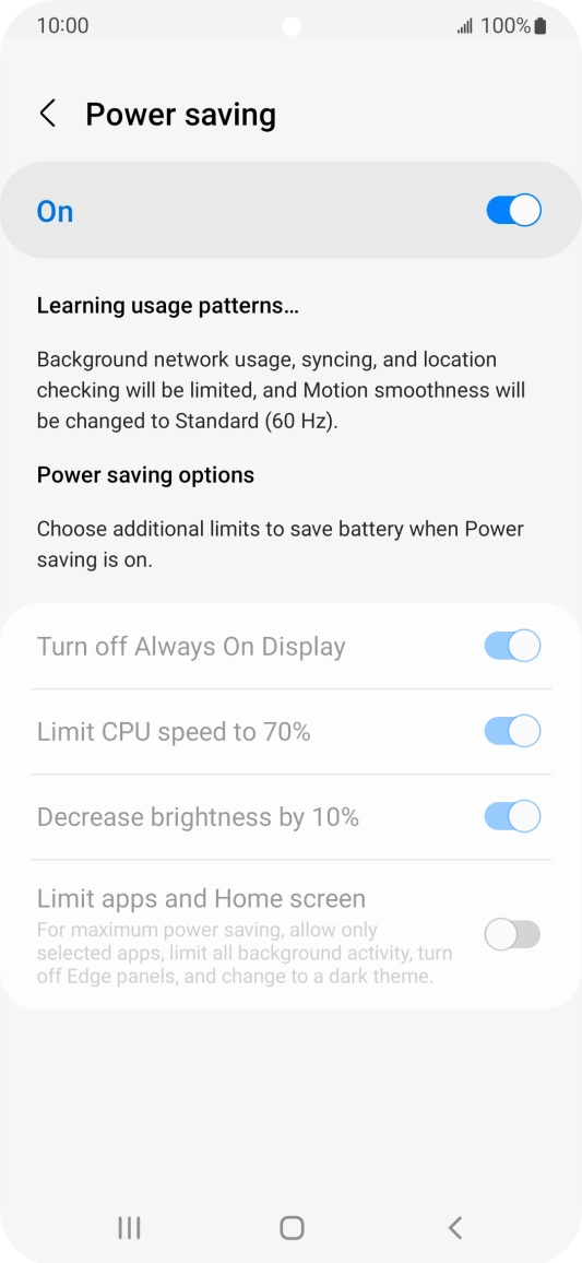 Press the Home key to return to the home screen. Press the Home key to return to the home screen.