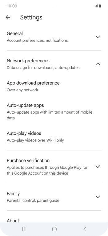 Press Auto-update apps. Press Auto-update apps.