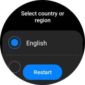 Press Restart. Press Restart.