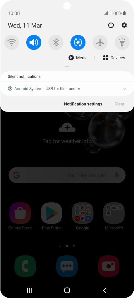 Press Android System. Press Android System.
