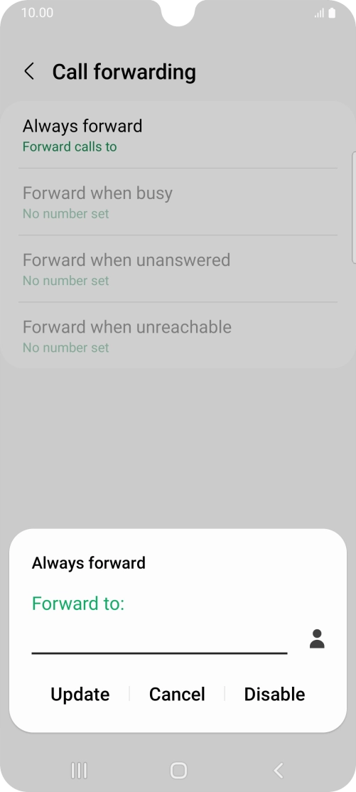 Press Disable. Press Disable.