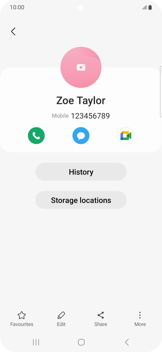Press the Home key to return to the home screen. Press the Home key to return to the home screen.