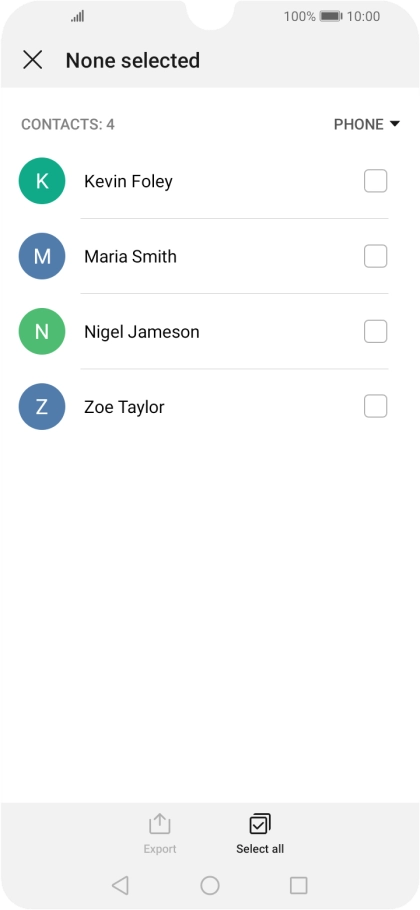 Press Select all. Press Select all.