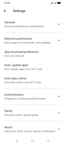 Press Auto-update apps. Press Auto-update apps.