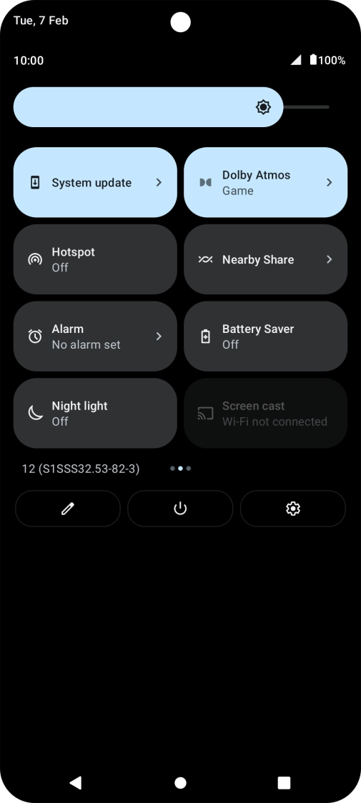 Press Battery Saver to turn on the function. Press Battery Saver to turn on the function.