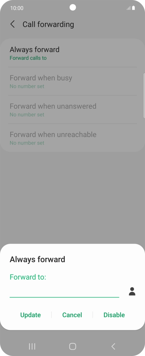 Press Disable. Press Disable.