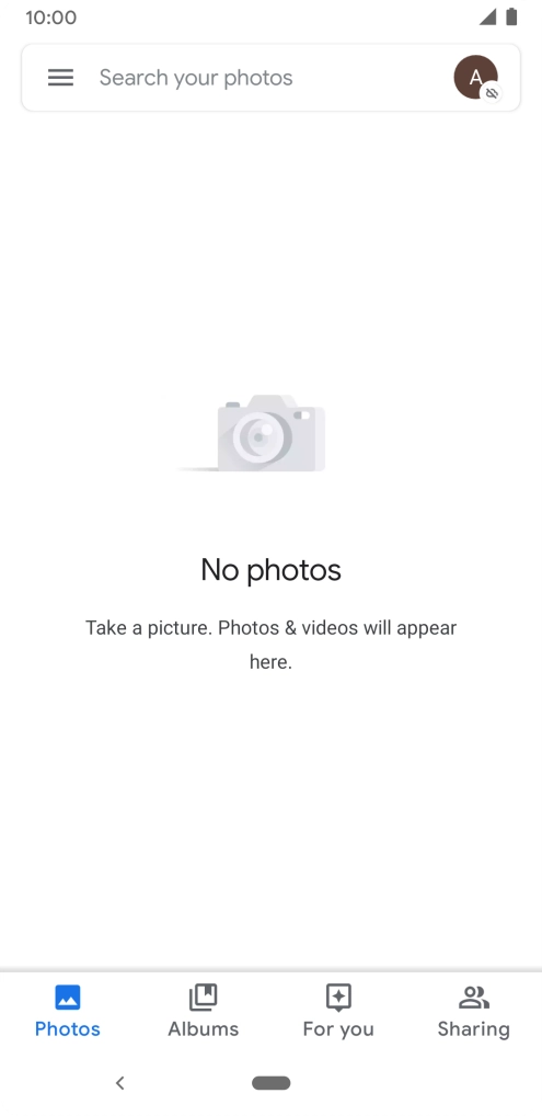 Press Albums and go to the required folder. Press Albums and go to the required folder.