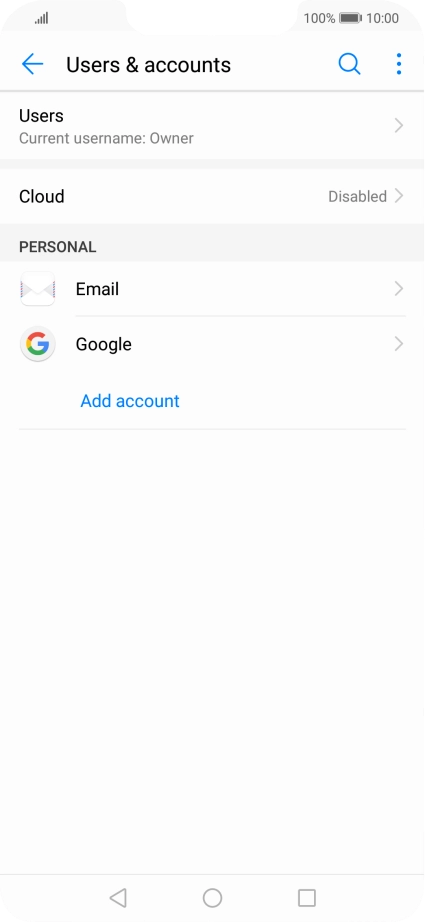 Press the Home key to return to the home screen. Press the Home key to return to the home screen.