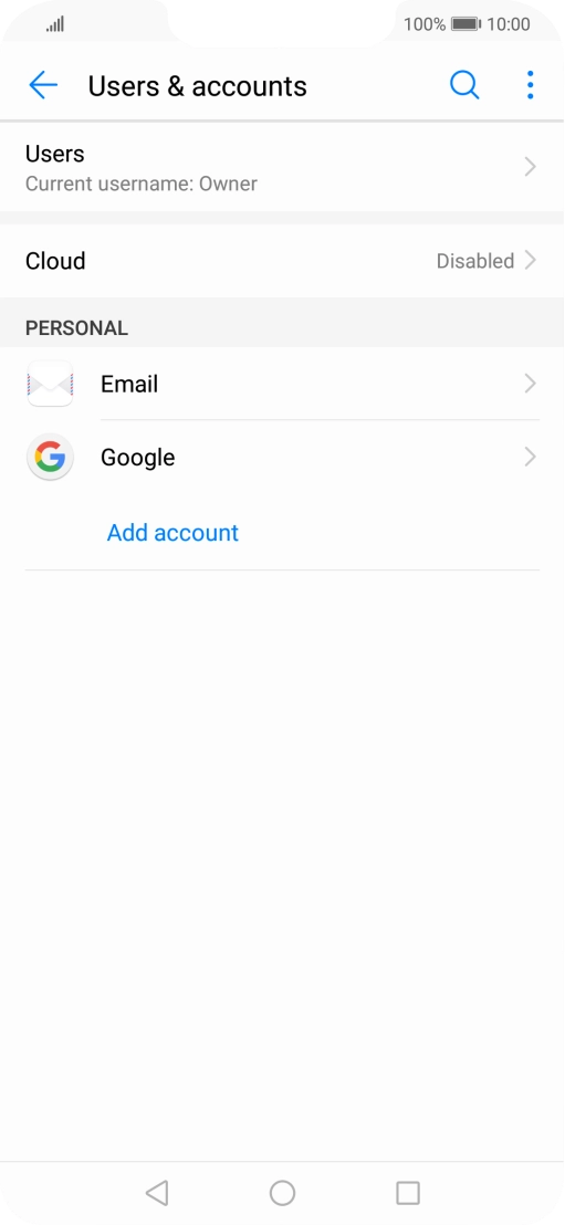 Press the Home key to return to the home screen. Press the Home key to return to the home screen.
