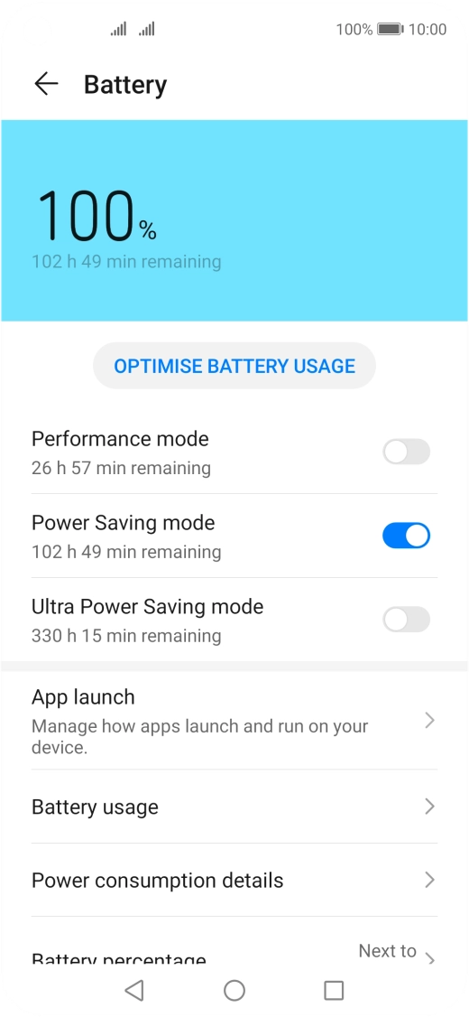 Press the Home key to return to the home screen. Press the Home key to return to the home screen.