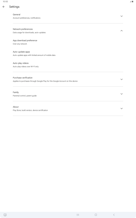 Press Auto-update apps. Press Auto-update apps.