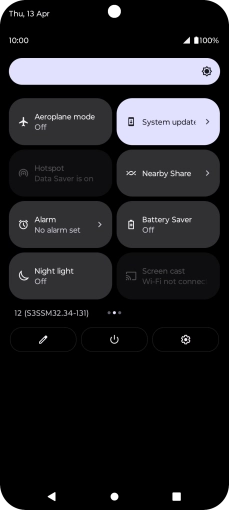 Press Battery Saver to turn on the function. Press Battery Saver to turn on the function.