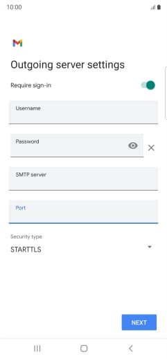 Press the drop down list below Press the drop down list below