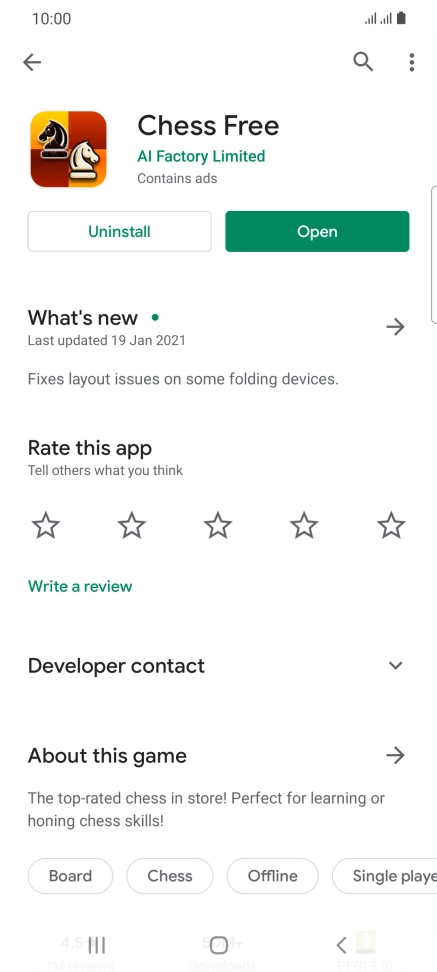 Press Uninstall. Press Uninstall.