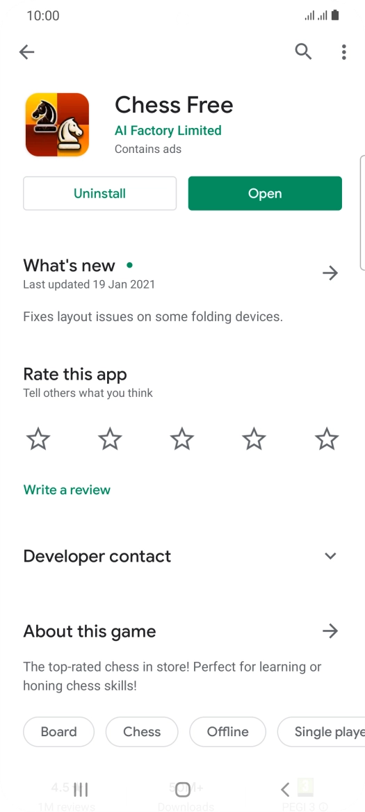 Press Uninstall. Press Uninstall.
