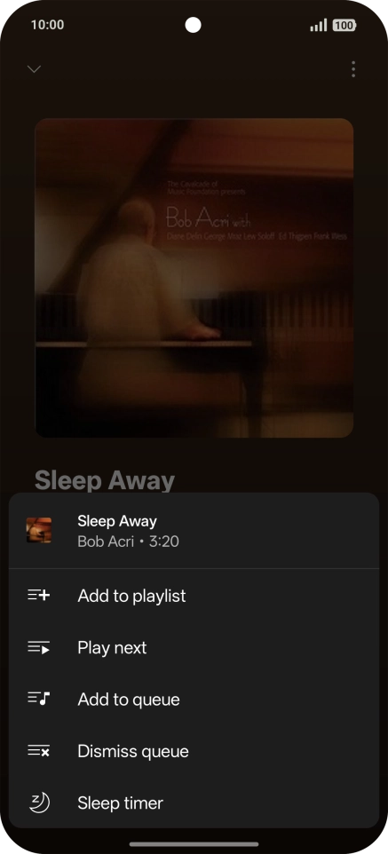 Press the add icon. Press the add icon.
