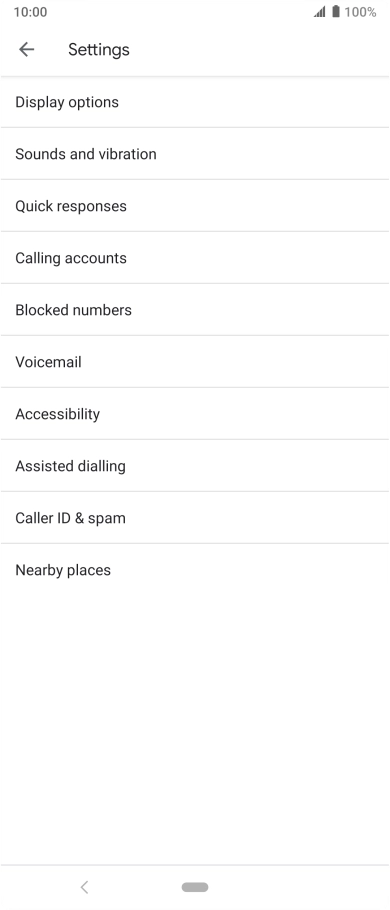Press Calling accounts. Press Calling accounts.