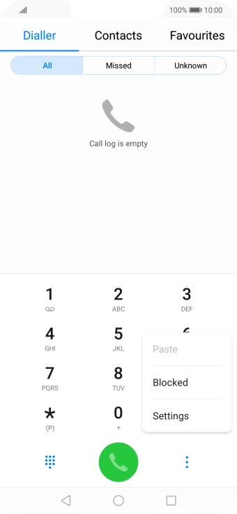 Press Settings. Press Settings.