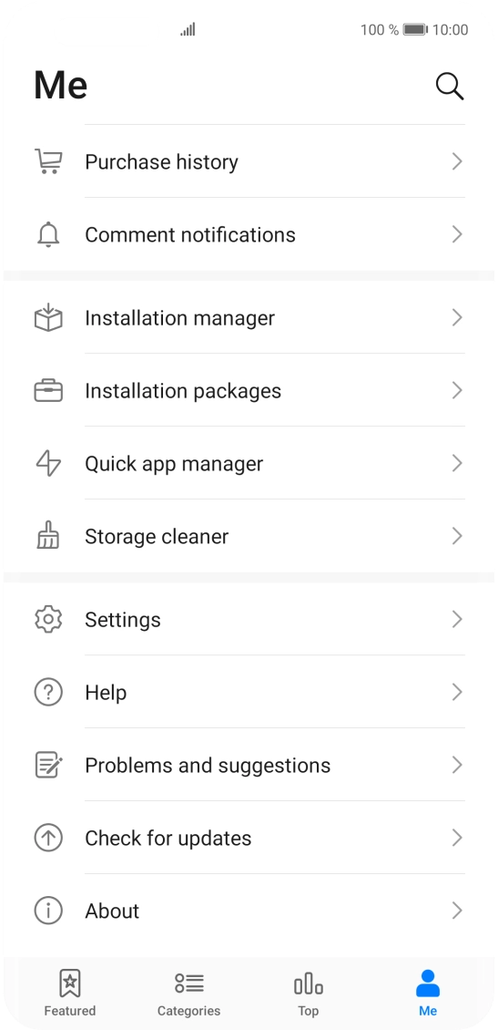 Press Installation manager. Press Installation manager.